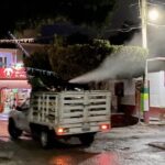 Fumigan contra el dengue en Tlaltizapán