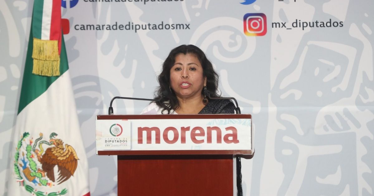Diputada de Morena