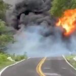 Explota pipa en carretera Chilpancingo-Iguala