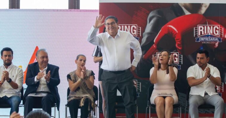 Inaugura Víctor Mercado expo “Ring Empresarial Morelos 2023