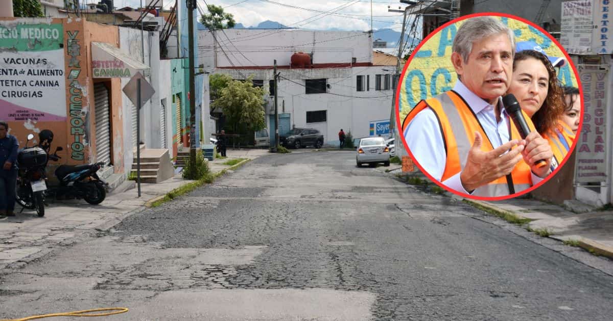 José Luis Urióstegui inicia trabajo de pavimentación de calle en zona poniente de Cuernavaca