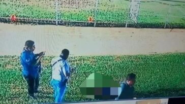 Mujer asesina a presunto líder criminal en cancha de futbol en Chilpancingo