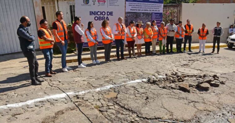 Obra en calle Narciso Mendoza