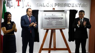 Se inaugura las instalaciones del Tribunal de justicia Administrativa de Morelos