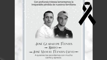 (VIDEO): Así despiden a José Guadalupe Fuentes y a su hijo