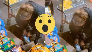 (VIDEO): Captan a mujer llenando bolsas de Chettos ¿Serán clon?