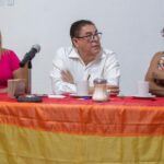 Víctor Mercado se reúne con los integrantes del colectivo LGBTTTIQ+