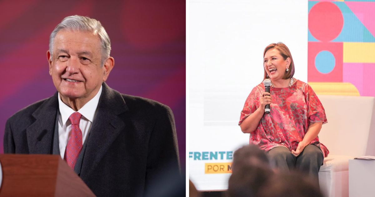 Xóchitl y AMLO