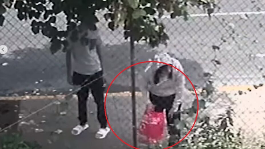 (VIDEO) Abandonan a bebé en caja de zapatos