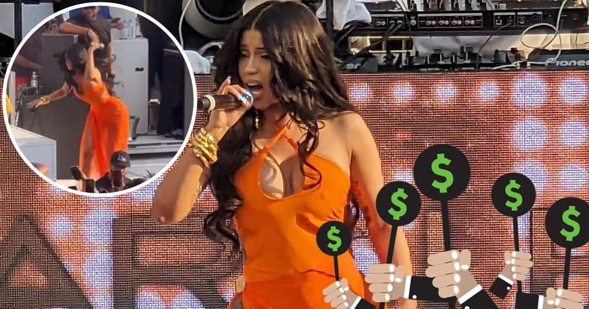 Subastan micrófono de Cardi B