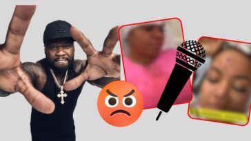 50 cent avienta micrófono a fan