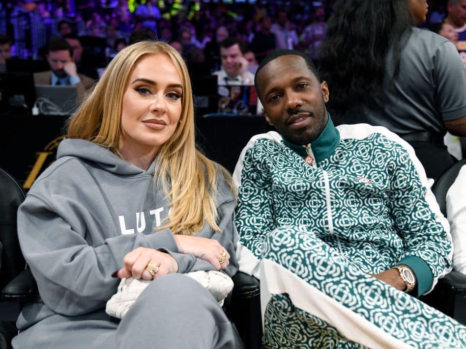 Adele y Rich Paul