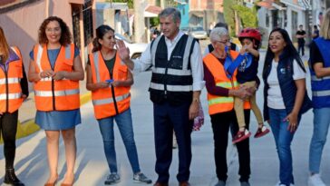 Alcalde de Cuernavaca entrega obra de rehabilitación en calle Narciso Mendoza