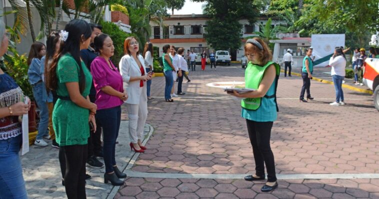 Ayuntamiento de Cuernavaca en preparación para Segundo Simulacro Nacional