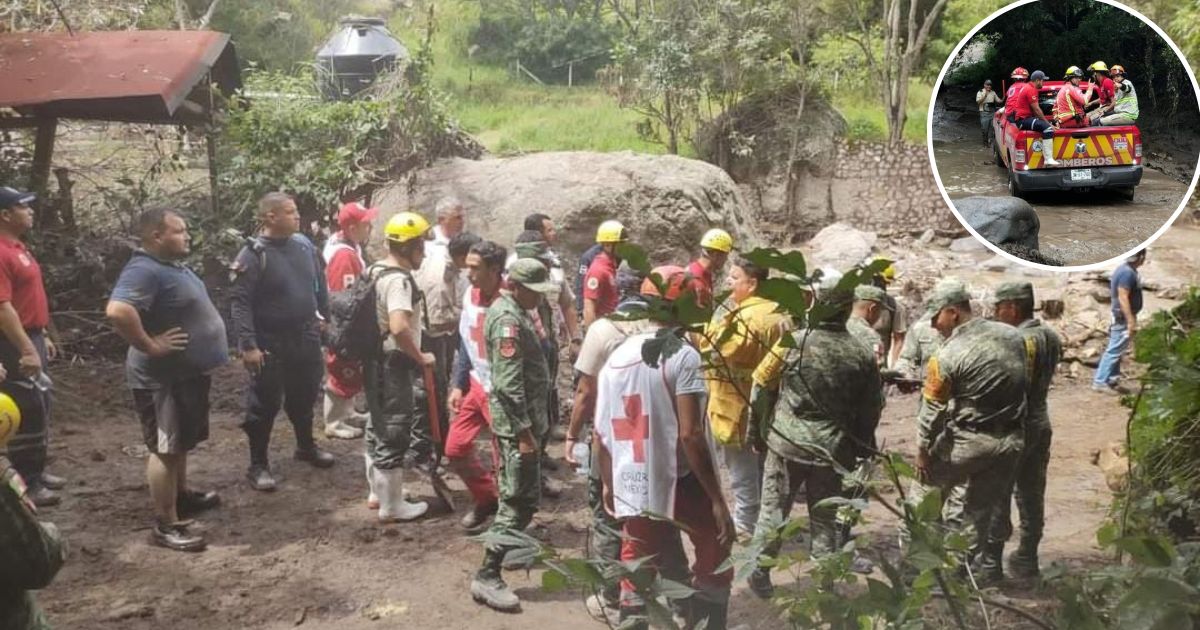 Búsqueda de desaparecidos por tormenta