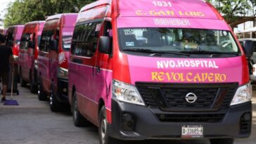 Transporte rosa Aapulco