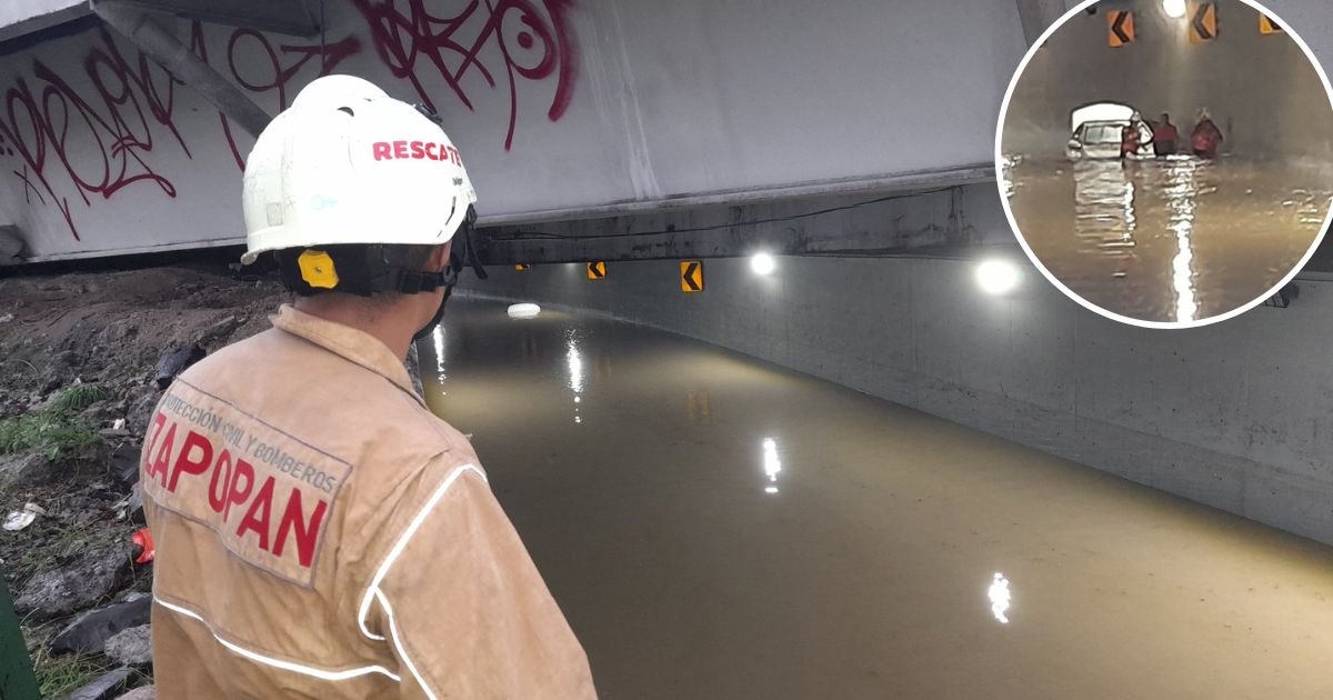 Inundación en Zapopan
