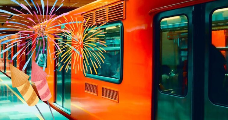 Metro CDMX prohíbe el ingreso con pirotecnia