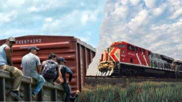 Migrantes en trenes de Ferromex