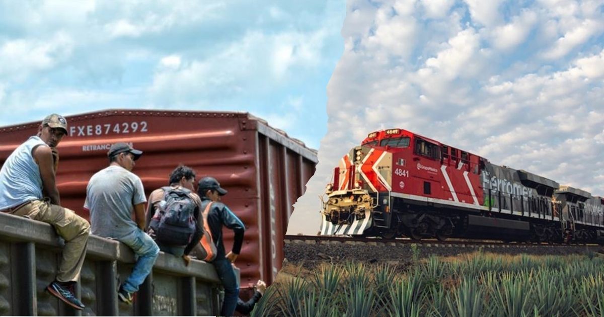 Migrantes en trenes de Ferromex