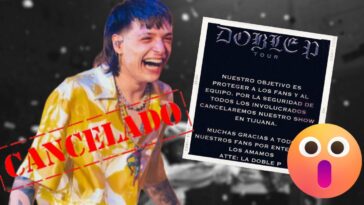 Peso pluma cancela concierto en Tijuana