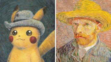 Pokemon en Van Gogh