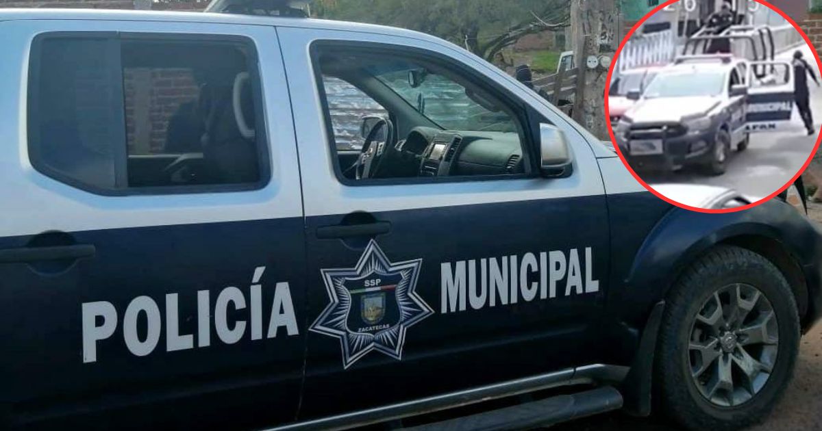 Policías roban cartón de cerveza