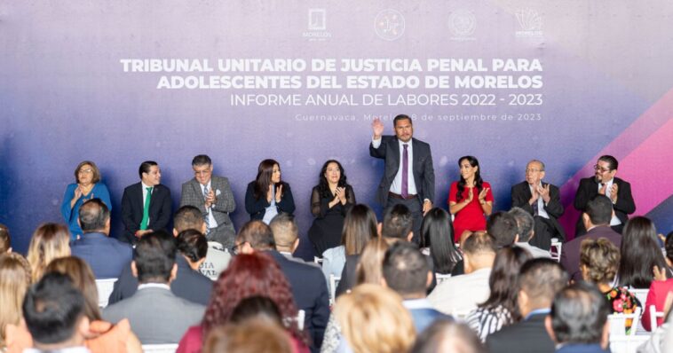 Realizan informe anual de labores 2022-2023 del TUJPA