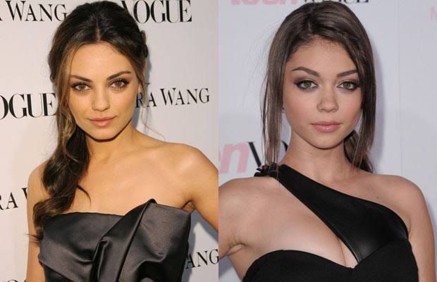 Sarah Hyland y Mila Kunis