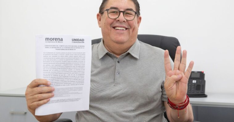 Víctor Mercado prepara registro para gubernatura de Morelos