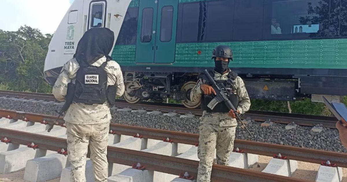 Tren Maya presenta fallas con AMLO abordo