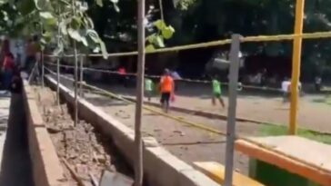 (VIDEO): Balacera ocasiona pánico en primaria de Yautepec