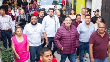 Víctor Mercado y vecinos de Patios de la Estación trabajaran juntos en la transformación del estado