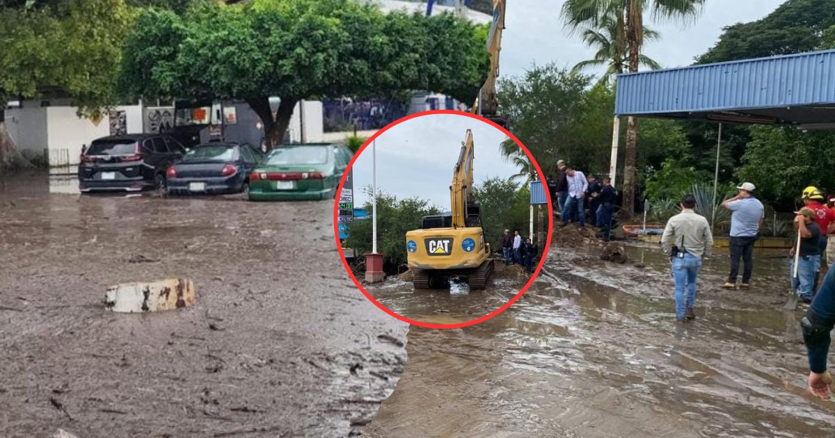 desbordamiento de arroyo en Jalisco