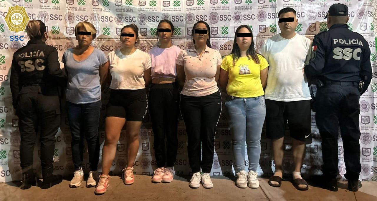 detenidos en la cdmx