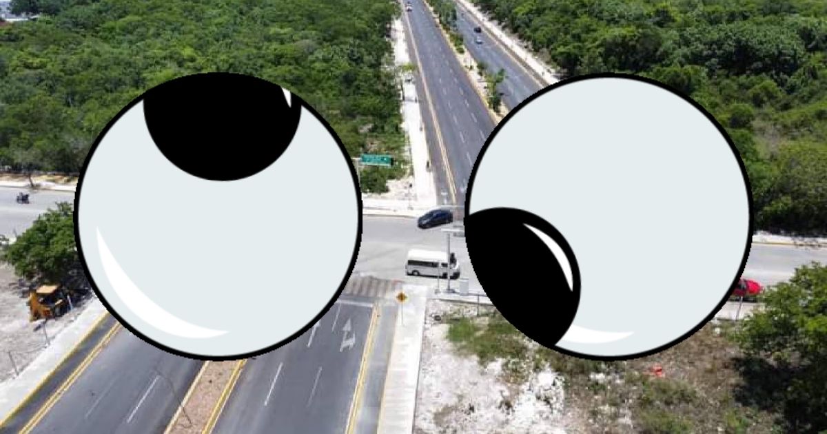 Carretera chueca en México