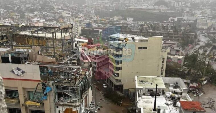 Así devasto Otis a Acapulco