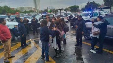 Alumnos asaltados en CDMX