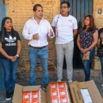 Contribuyen a mejorar la iluminación en la colonia Mina 5 de Chipitlán