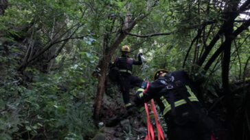 Fallece hombre que realizaba rapel en Tepoztlán