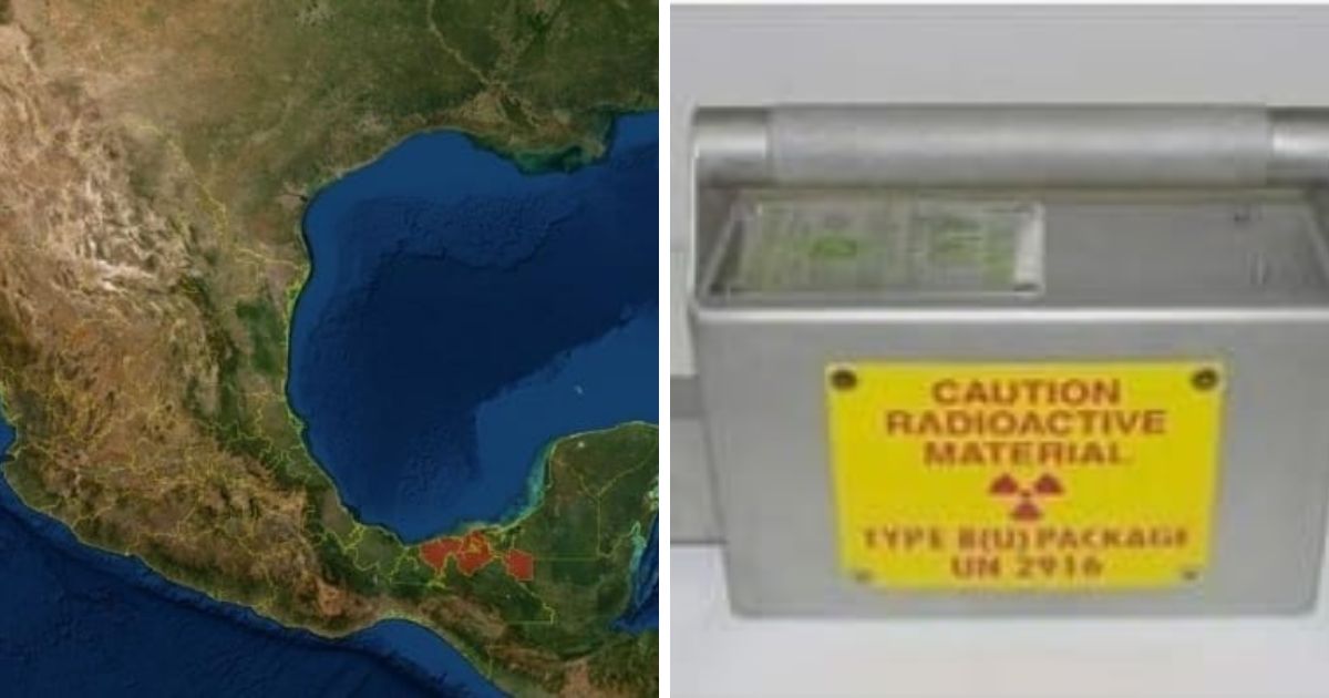 Fuente radiactiva robada