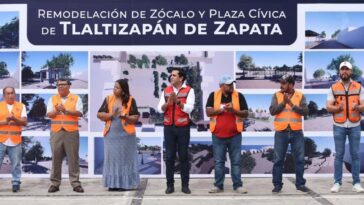 Remodelación zocalo Tlaltizapán