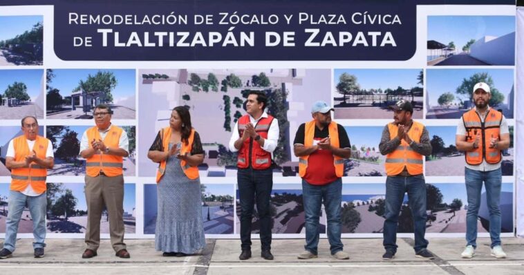 Remodelación zocalo Tlaltizapán