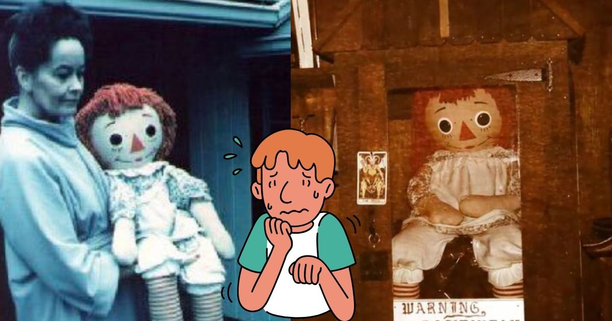 Muñeca real de Annabelle es cambiada de vitrina y preocupa a internautas