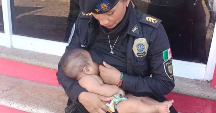 Policía bebé Acapulco