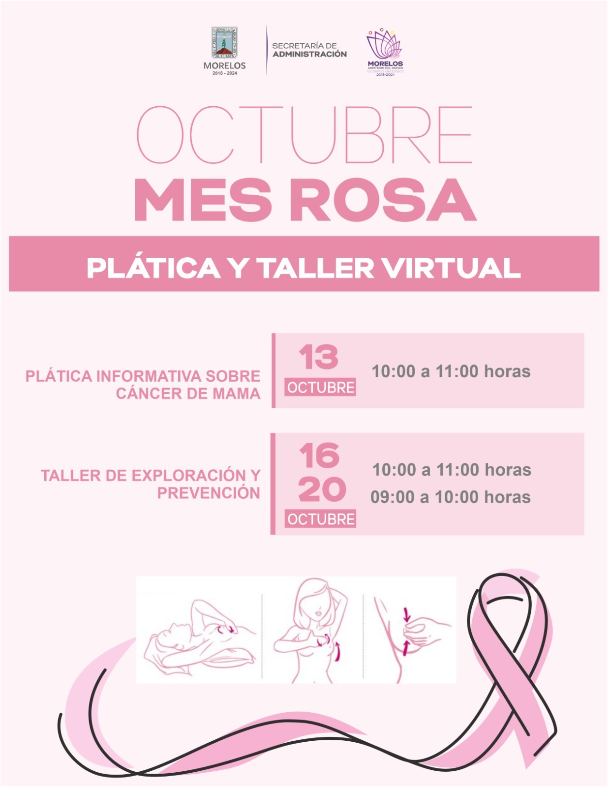 Fomentan el autocuidado para prevenir el Cáncer de Mama