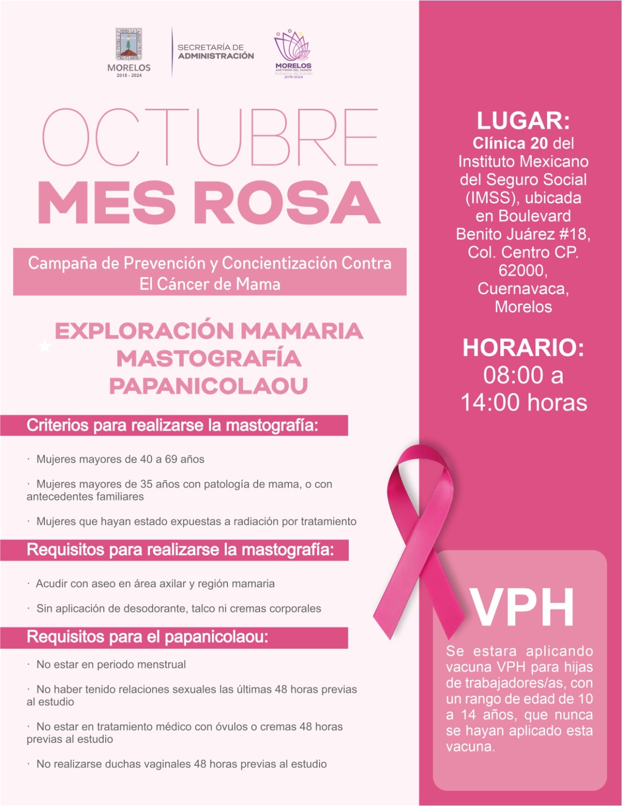 Fomentan el autocuidado para prevenir el Cáncer de Mama
