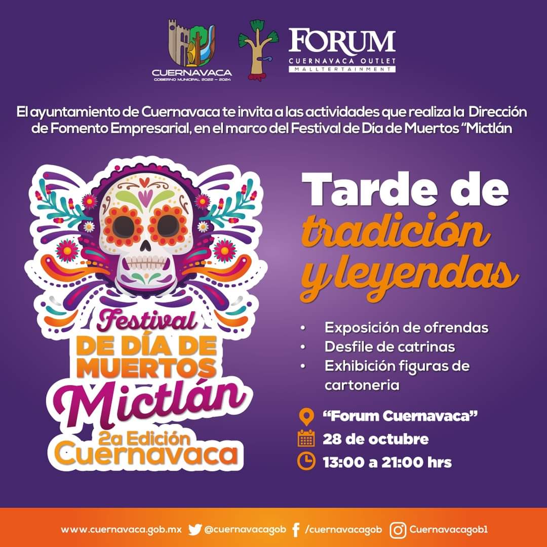 Se aproxima Expo Empresarial Día de Muertos Cuernavaca 2023