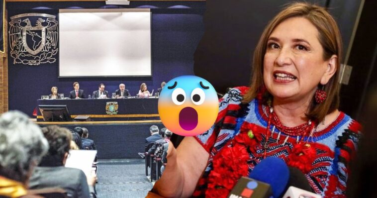 Xóchitl Gálvez en la UNAM
