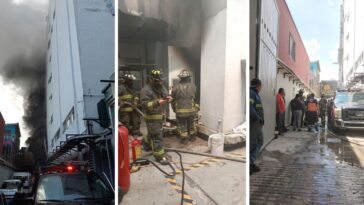 incendio en Azcapotzalco